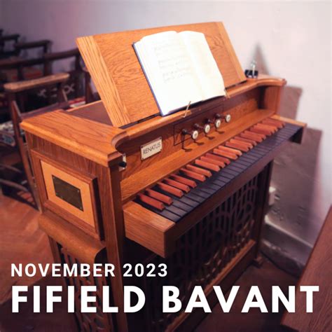 Fifield Bavant - Organ Recordings (Digital Download) – Ben Maton - The ...