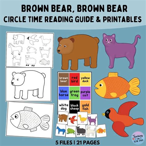 Brown Bear, Brown Bear, What Do You See? Activities