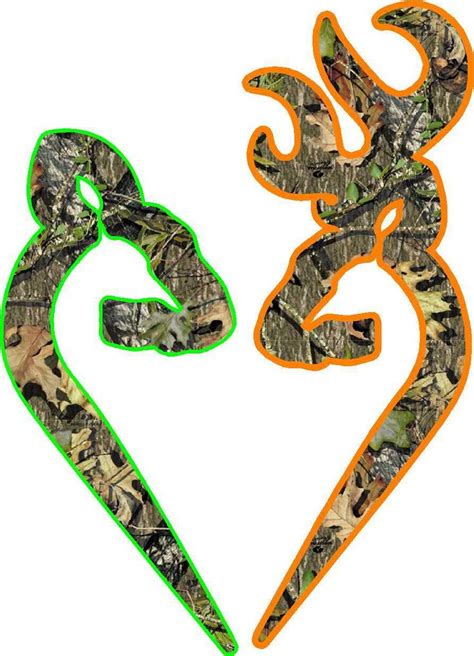 Camo Browning Logo | Orange And Camo Browning Symbol Camo Browning Heart Logo | Camo wallpaper ...