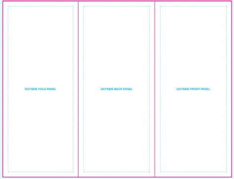 Microsoft Tri Fold Templates