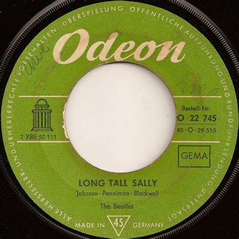 The Beatles – Long Tall Sally (1964, Vinyl) - Discogs