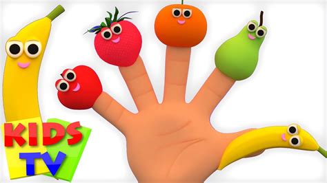 Fruits Finger Family | Learn Fruits | Fruits Song | Nursery Rhymes ...