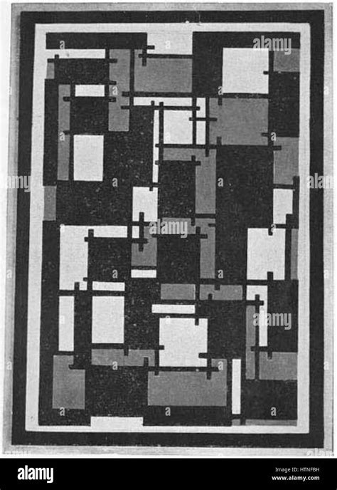 Theo van Doesburg Composition X Stock Photo - Alamy