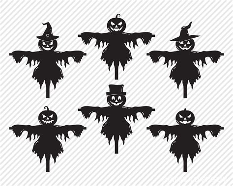 Halloween Bundle SVG, Cut File, Halloween Shirt Design, Rip Tombstone, Scarecrow, Jack O Lantern ...