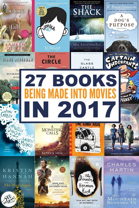 Books Being Made Into Movies In 2017 - See Mom Click