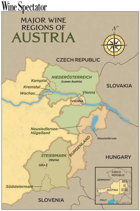 Austrian Wine Regions - Austrian wine is making a comeback! | Wine region map, Wine region, Wine ...