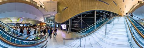 Dubai Metro - Mall of Emirates Station by 360emirates 360 Panorama ...