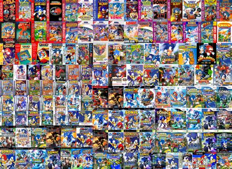 All Sonic Games by sonictoast on DeviantArt