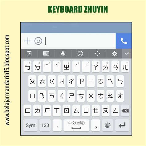 Cara Mudah Mengetik Huruf Mandarin / Hanzi Dengan Zhuyin - BELAJAR MANDARIN