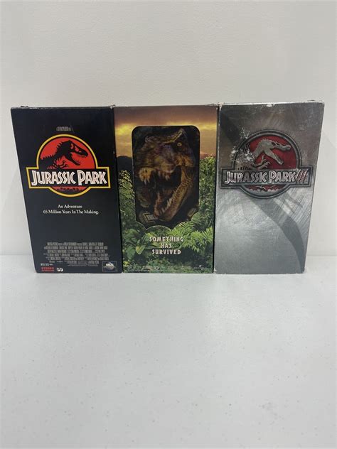 Mavin | Jurassic Park Trilogy VHS Jurassic Park The Lost World Jurassic ...