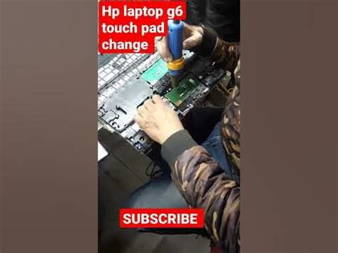 hp laptop touchpad replacement parts | touchpad not working - YouTube