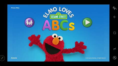 Elmo Loves ABCs Education Game For Kids PQR - YouTube