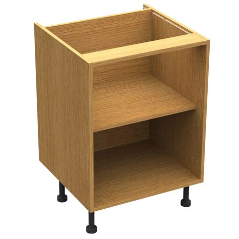 Cooke & Lewis Clic Oak Effect Standard Base Cabinet Unit Carcass (W)600mm | Departments | DIY at B&Q