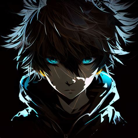 Anime Boy Black PFP - Aesthetic Anime PFPs for Discord, TikTok