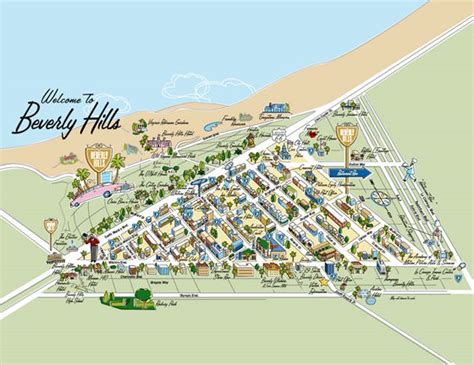 Large Beverly Hills Maps for Free Download and Print | High-Resolution and Detailed Maps