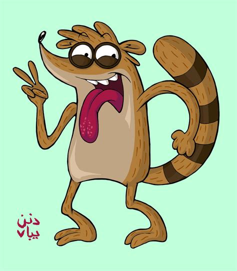 Rigby by creepydana on DeviantArt