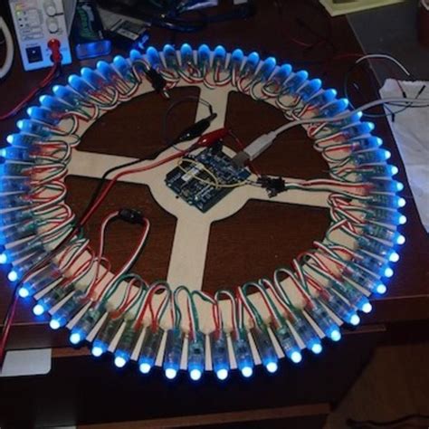 Build Your Own Arduino-Powered LED Clock | Led clock, Arduino, Arduino ...