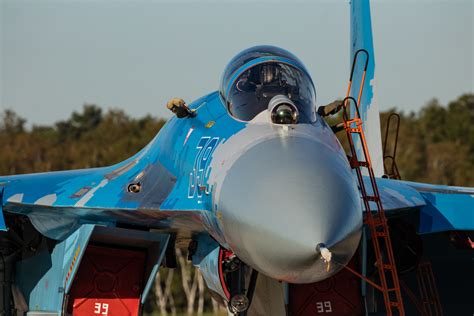 Su-27 Flanker close up in 2020