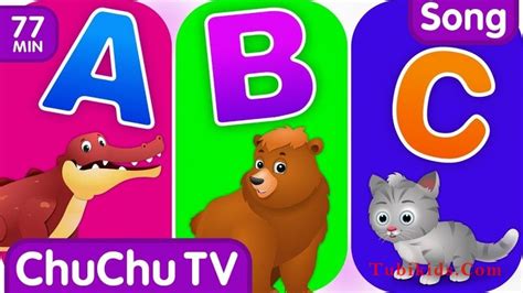 ChuChu TV Alphabet Animals Song with Animal Names & Animal Sounds ...