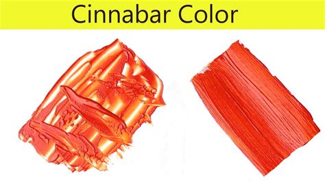 Cinnabar Color - How To Make Cinnabar Color - Color Mixing - YouTube