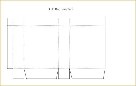 Paper Bag Template Free Download - Free Templates Printable