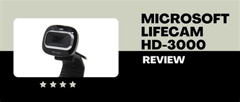 Microsoft LifeCam HD-3000 Review: What I Think About It?