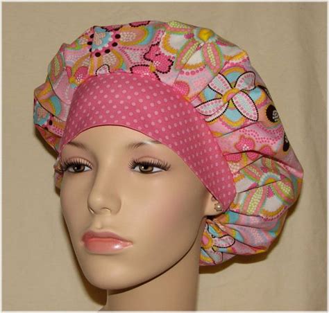 Poppy Bouffant Surgical Scrub Hat Pattern | Scrub hat patterns, Hat patterns to sew, Surgical ...