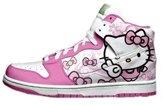 Nike Hello Kitty Nikes Dunk Shoes For Girls | Colorful Nikes