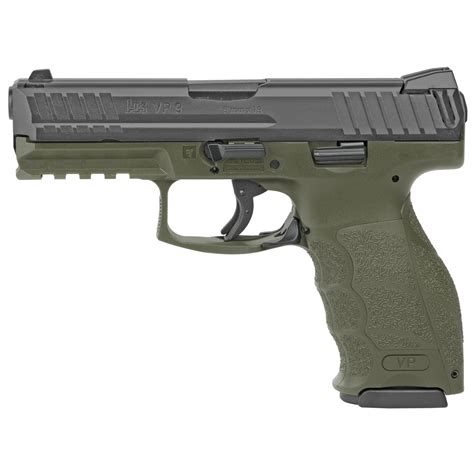 HK VP9 9mm Green with two 17rd Magazines · 81000233 · DK Firearms