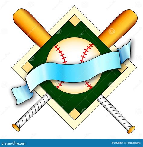 Baseball logo stock illustration. Image of sport, cloth - 2098881