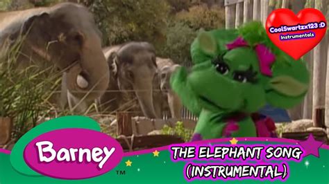 Barney: The Elephant Song (Instrumental) - YouTube