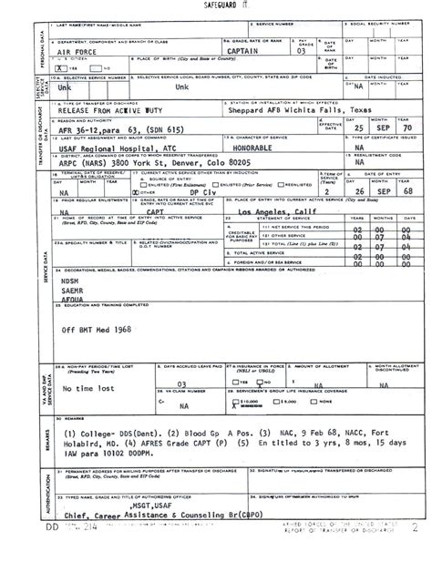 How to read a dd 214 form - nomexpress