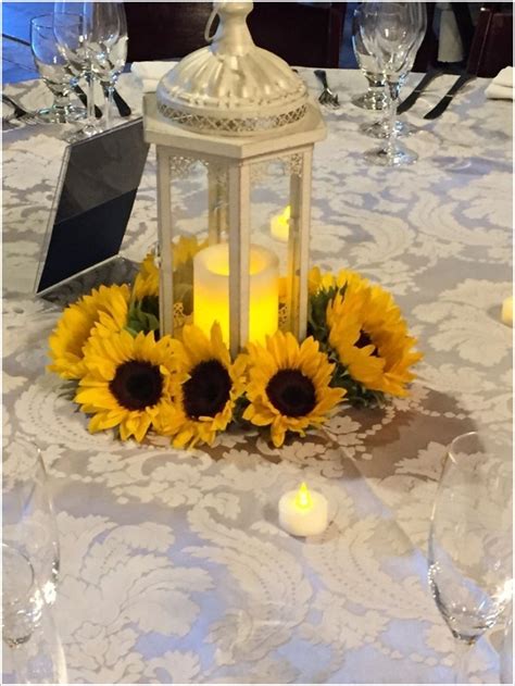 Sunflower Decoration Ideas for Summer Weddings