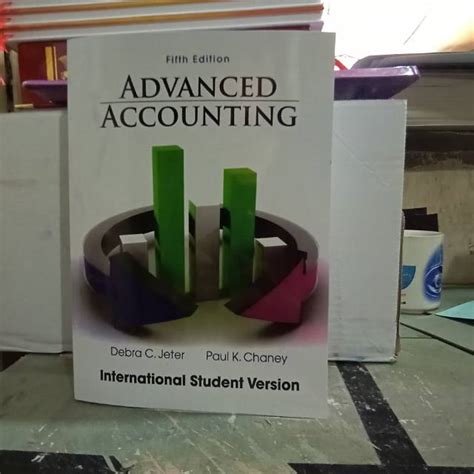 Jual BUKU ADVANCED ACCOUNTING DEBRA JETER PAUL CHANEY FIFTH EDITION INTERNASIONAL STUDENT ...