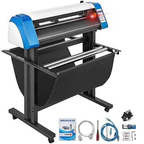 VEVOR Vinyl Cutter 28 inch Vinyl Cutter Machine Semi-Automatic DIY Vinyl Printer Cutter Machine ...