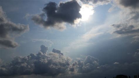 Formation of storm clouds. stock photo. Image of formation - 94408336