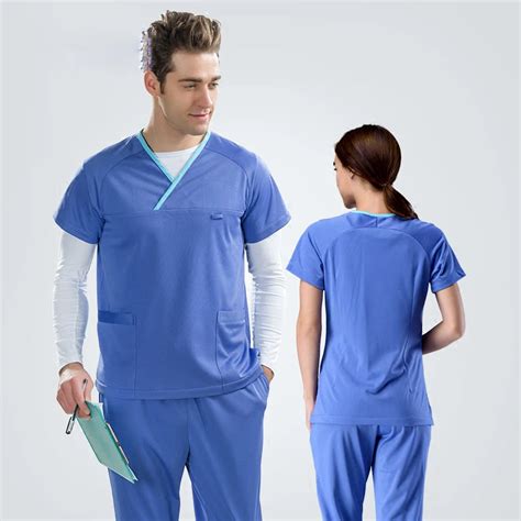 2017 Summer Hospital Surgical Scrub Set Men Doctor Nurse Uniform Scrub Medical Clothing Set ...