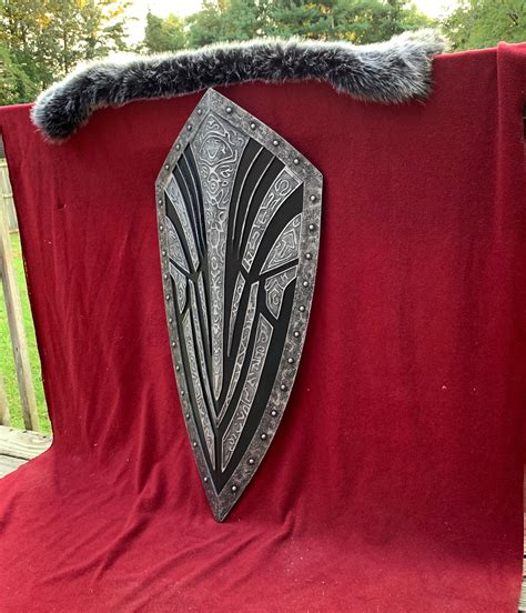 Black Knight Shield Cosplay LARP Display - Etsy