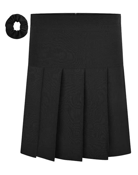 Drop waist Jnr Zeco Skirt Black | Valentino Schoolwear