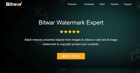 [Official] Bitwar Watermark Expert - Watermark Remover/Adder for Photos & Videos