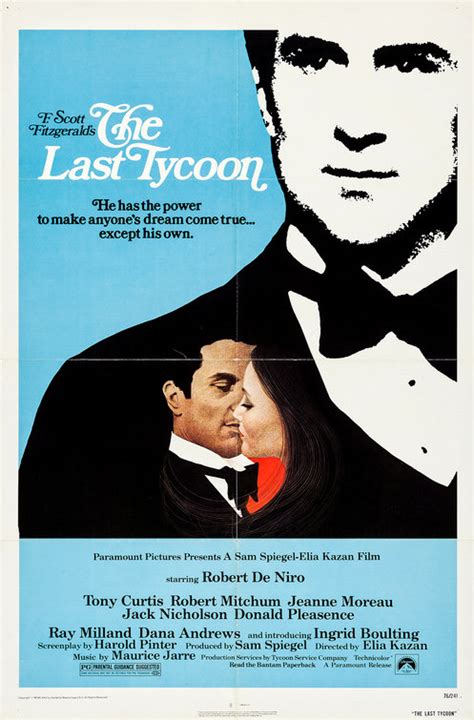 The Last Tycoon Movie Poster (#1 of 3) - IMP Awards