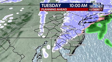 Philadelphia snow forecast: Measurable snow possible for Delaware ...