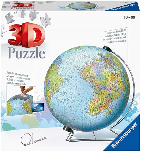 The Earth: Globe 3D Puzzle | A Mighty Girl