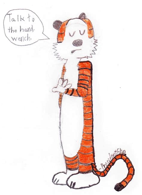 Hobbes The Tiger, King of the Commentators! by PresidentFlip on DeviantArt