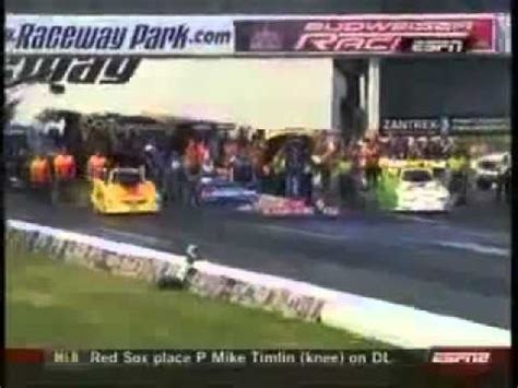 Scott Kalitta crash - YouTube