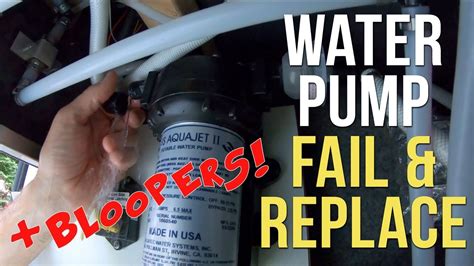 How to Replace an RV Water Pump — Best RV Water Pump Replacement Technique — Easy DIY Project ...