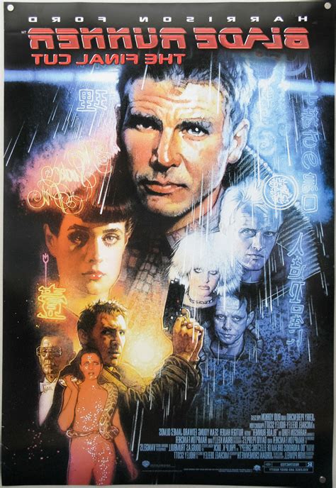 se puoi Suscettibile a condensatore blade runner final cut poster ...