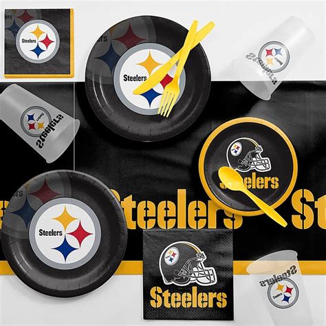 NFL Pittsburgh Steelers 81-Piece Complete Tailgate Party Kit Multi in 2020 | Party kit ...