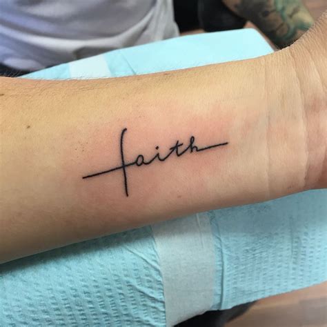 Faith tattoo yesterday Faith Tattoo, I Tattoo, Cute Tattoos For Women, Tattoos For Guys, Miracle ...