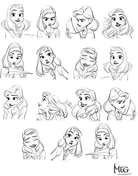 Pin by IMID on Facial Refrences | Disney style drawing, Character design, Disney concept art